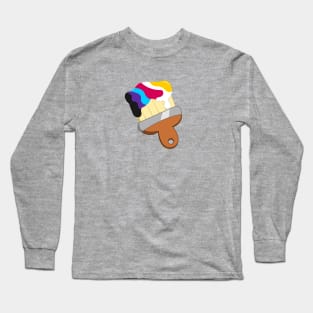 Pride Paintbrush Long Sleeve T-Shirt